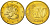 Финляндия 10 евроцентов 2000 из ролла KM 101 латунь UNC M26-11
