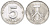 ГДР 5 ПФЕННИГОВ 1952 Е KM 6 алюминий 3955-548