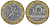 Франция 10 франков 1990 тип Гений Бастилии KM 964.1, Le Frank 375.5 биметалл 45-1023