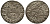Ливония, Рига 1/24 талера 1648 Шведская оккупация, Кристина (1632-1654), минтмарк собака, вес 0,71 гр. KM 3, S.B. 2 a серебро 1516-622