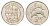 Исландия 5 крон 1981 дельфины KM 28 медно-никель UNC 4591-212