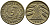 ГЕРМАНИЯ 5 РЕНТЕНПФЕННИГОВ 1924 F, KM 32, J. 308 алюминиевая бронза 4387-1148