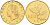 Италия 20 лир 1994 R, дубовый лист KM 97.2 алюминиевая бронза  UNC  4594-864