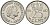 НИДЕРЛАНДЫ 25 ЦЕНТОВ 1960 ЮЛИАНА KM 183 никель 96-144