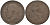 Великобритания 1/2 пенни 1917 Георг V (1910 - 1936) KM 809, Spink 4056 бронза 4146-135