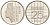 Нидерланды 25 центов 2000 Беатрикс (1980-2013) KM 204 никель UNC 4588-941