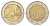 Франция 2 евро 2011 Дерево, символизирующее жизнь, непрерывность и рост KM 1414 биметалл 4629-445
