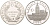 Турция 3000000 лир 1998 Галатская башня (Галата Кулеси), тираж 7843 экземпляра KM 1086 серебро PROOF 1088-9-24