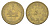Иран 50 динаров 1937 AH 1316 KM 1142 алюминиевая бронза 4647-757
