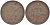 ФРАНЦИЯ 5 САНТИМОВ 1916 ТИП ДАНИЭЛЬ ДЮПЮИ KM 842, LE FRANC 119.28 бронза 108-1014