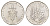 Ватикан 500 лир 1971 MCMLXXI KM 123 серебро UNC 11-134-42