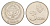 Киргизия 3 сома 2008 KM 15 сталь плакированная никелем 4632-315