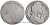 Англия 1 крона 1696 Вильгельм III (1694-1702) KM 486, Dav. 3781, Spink 3470 серебро 00-000-00