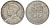 Фиджи 1 флорин 1934 Георг V (1910-1936), герб Фиджи KM 5 серебро    91-1116