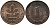 ФРГ 1 пфенниг 1978 F KM 105, J.380 сталь плакированная медью 99-341