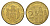 Сербия 2 динара 2009 KM 49 сталь плакированная латунью aUNC 4694-1215