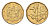 ЮАР 10 центов 1992 герб, цветок алоэ KM 135 сталь плакированная бронзой UNC 4694-647