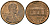 США 1 цент 1994 D KM 201b цинк плакированный медью 4136-1012