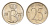 Бельгия 25 сантимов 1970 Belgique, Бодуэн I (1951-1993) KM 153 медно-никель 4705-336