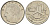 БЕЛЬГИЯ 1 ФРАНК 1990 BELGIQUE KM 170 сталь плакированная никелем 4528-1038
