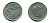 ИСПАНИЯ 5 ПЕСЕТ 1957 (74) ФРАНСИСКО ФРАНКО ДИКТАТОР ИСПАНИИ (1939-1975) KM 786 медно-никель 53-1245