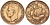 Великобритания 1/2 пенни 1942 Георг VI (1936-1952) KM 844, Spink 4115 бронза    4153-324