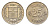 Исландия 25 эйре 1967 KM 11 медно-никель UNC 4696-348