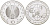 ФРГ 10 евро 2002 F, введение европейской валюты KM 215, DE.S. 10.1 серебро PROOF 1076-6-15