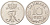 ДАНИЯ 10 ЭРЕ 1971 C; S, ФРЕДЕРИК IX (1947-1972) KM 849.1 медно-никель 105-527