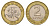 Литва 2 лита 1999 KM 112 биметалл 4695-515