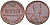 США 1 ЦЕНТ 1972 D, ЛИНКОЛЬН KM 201 медь цинк 105-625