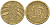 ГЕРМАНИЯ 10 РЕНТЕНПФЕННИГОВ 1924 A KM 33, J. 309, Weege 8 алюминиевая бронза 212-753