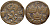 Швеция 1/6 эре 1671 Карл XI (1660-1697) KM 254 медь 4395-1121
