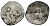 ВЕЛИКОЕ КНЯЖЕСТВО МОСКОВСКОЕ ДЕНГА 1535 - 1547 ИВАН IV ВАСИЛЬЕВИЧ, МОСКОВСКИЙ МОНЕТНЫЙ ДВОР, 0,34 ГР ГиК №26 серебро 262-1013