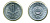 Венгрия 1 форинт 1989 BP, Народная республика (1949-1989) KM 575 алюминий UNC 76-614