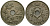 Бельгия 25 сантимов 1921 Belgie KM 69 медно-никель 4165-744