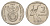 ЮАР 2 ранда 2005 KM 296 медь плакированная никелем 4628-134