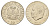 Гаити 20 сантимов 1972 ФАО KM 100 медно-никель UNC 4657-1216