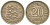 Эстония 20 центов 1935 Республика (1918-1941) KM 17 никель бронза 4615-1068