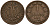 Австрия 1 крейцер 1859 A, Франц Иосиф I (1848-1916) KM 2186 медь 4154-831