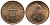 Великобритания 1 пенни 1987 Елизавета II (1952-2022) КМ 935, Spink 4381 (B3) бронза 87-637