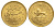 Иран 1 пахлави 1944 Мохаммед Реза KM 1148 золото 00-000-00
