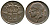 БЕЛЬГИЯ 50 САНТИМОВ 1958 BELGIE KM 149.1 бронза 4110-1657