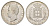Португалия 500 реалов 1887 Луиш I (1861-1889) KM 509 серебро 4127-924