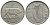 ИРЛАНДИЯ 1 ШИЛЛИНГ 1966 БЫК KM 14а медно-никель 4110-1211