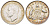Австралия 6 пенсов 1943 S, Георг V (1936-1952) KM 38 серебро  4516-118