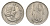 ЮАР 10 центов 1969 Ян ван Рибек (1619-1677), Suid Africa, легенда на африкаанс, цветок алоэ KM 68.2 никель 4690-1024