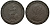 Великобритания 2 пенса 1797 Георг III (1760-1820), большой формат, вес 56,85 гр KM 619, Spink 3776 медь 1524-612