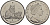 Остров Мэн 1 крона 2005 гималайская кошка с котятами КМ 1266 медно-никель UNC 118-235