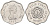 Сейшельские острова 5 центов 1972 FAO, цветок, Елизавета II KM 18 алюминий UNC 4588-649